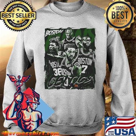 Boston Celtics Bootleg Basketball Shirt Hermesshirt Premium Llc