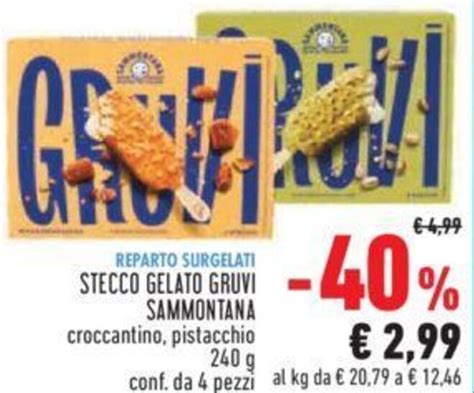 Sammontana Steco Gelato Gruvi G Conf Da Pezzi Offerta Di Conad