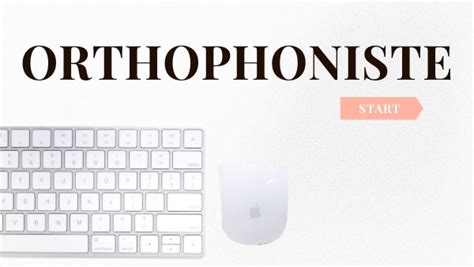 A P métier d orthophoniste