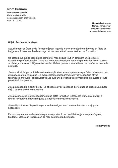 Lettre De Motivation Exemple Et Modèle Gratuit à Télécharger