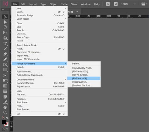 How To Export To Pdf From Adobe Indesign Baltoprint