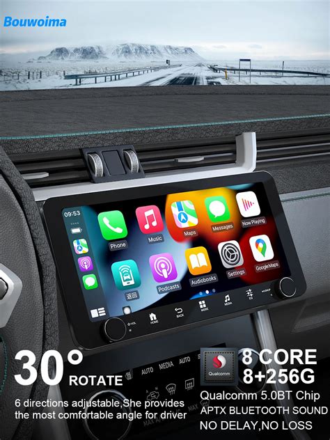 Inch Rotate Car Radio Din Android Auto Automotive Multimedia