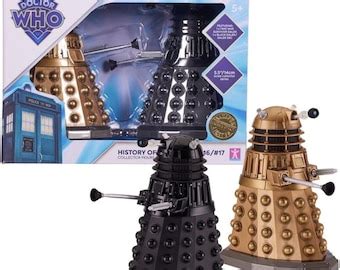 Classic Doctor Who History Of The Daleks Set Etsy