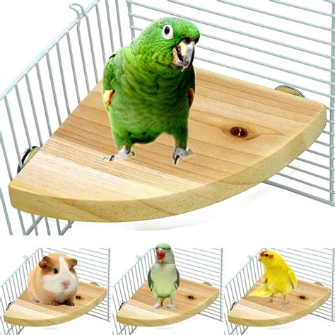 Bird Perch Platform Stand，wood Perch Bird Platform Parrot