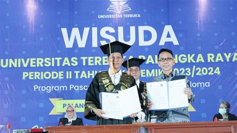 Wisuda Universitas Terbuka Palangka Raya Periode II Tahun Akademik 2023