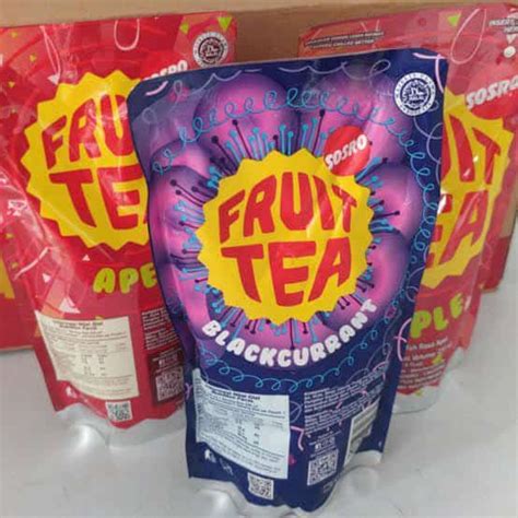 Fruit Tea Apel Dan Blackcurrant Pouch 230ml Lazada Indonesia