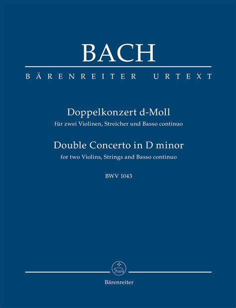 Bach Concerto For 2 Violins