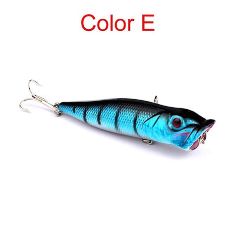 Unids Set Popper Mar Se Uelo De Pesca Wobbler Simulaci N De Pl Stico