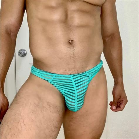 Mine Underwear Socks Brand New Mens Stripped Briefs Mesh