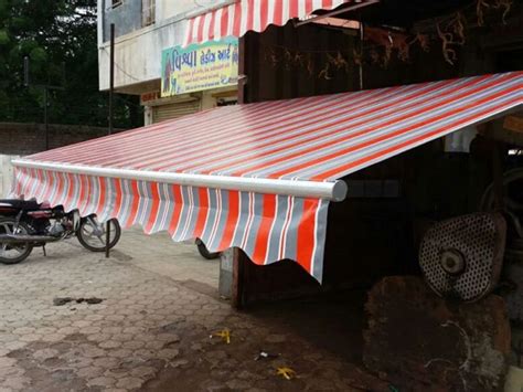 Shop Shade Awning Shape Tunnel Polyester At Rs 300 Sq Ft In Nagpur