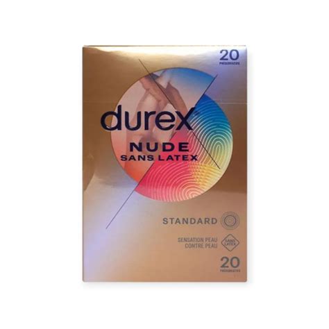Durex Nude sans latex préservatifs