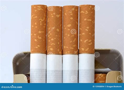 Cigarettes stock photo. Image of harm, brown, closeup - 15908894