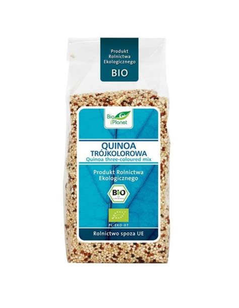 Zdrowa Ywno Ekologiczna I Bezglutenowa Quinoa Tr Jkolorowa Bio Kg