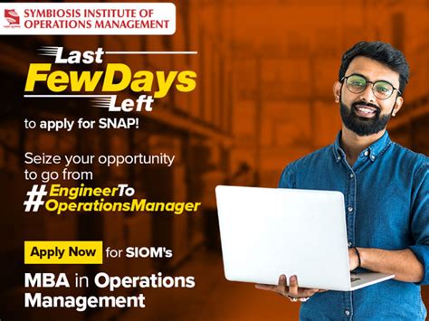 Siom Nashiks Unique Mba Program In Operations Management Curated For