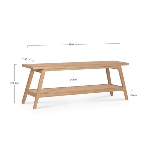 Largeur 130 Cm Profondeur 35 Cm Hauteur 47 5 Cm Boyd Est