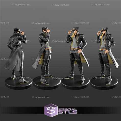 Jotaro Kujo Stl Files From Jojos Bizarre Adventure Specialstl