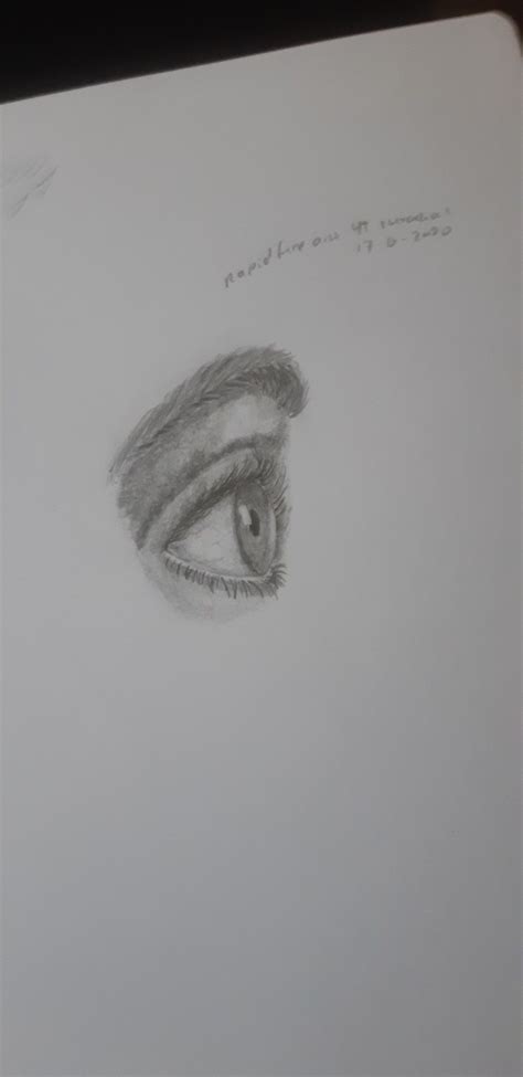 Side Eye Sketch RapidFireArt | Eye sketch, Human figure sketches, Eye drawing