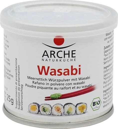 Arche Naturk Che Organic Wasabi G Piccantino Online Shop