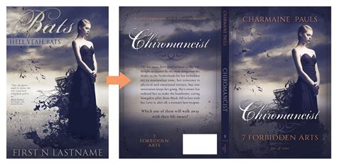 Premade Book Cover Designs: Before and After