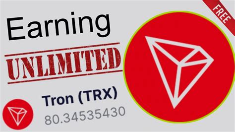 TRX Faucet Claim Earn Tron Crypto YouTube