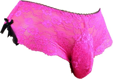 Sissy Pouch Panties Size 40 42 Men S Lace Bikini Briefs Male