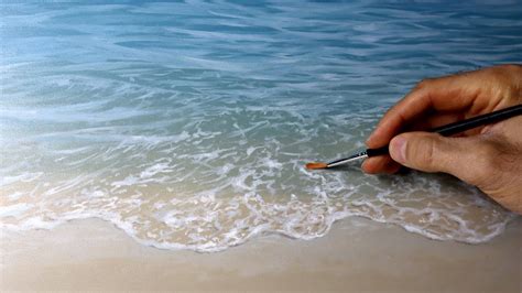 How To Paint Water Realistic Wave Painting Tutorial Artofit