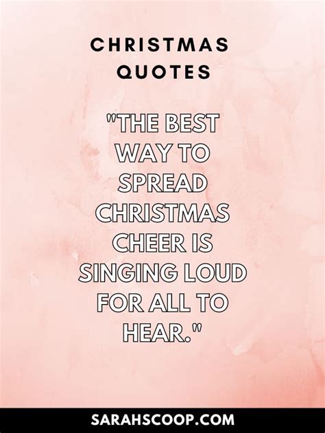 150 Best Inspirational Christmas Quotes for Family - Sarah Scoop