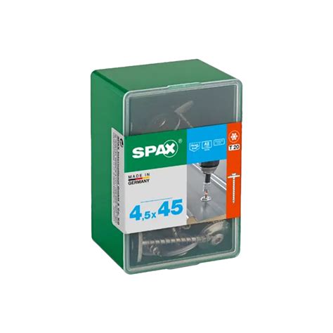 Spax T Star Plus Raised Countersunk Stainless Steel Screws 4 5 X 45mm