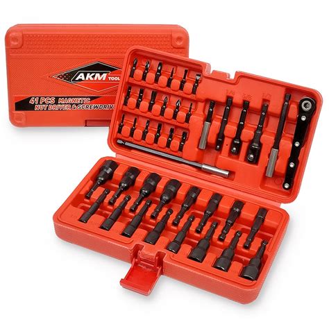 Buy Akm Tool Pcs Magnetic Nut Driver Set Quick Change Hex Shank