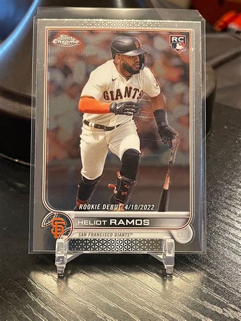 2021 Topps Chrome Heliot Ramos RC Debut USC2 MINT EBay