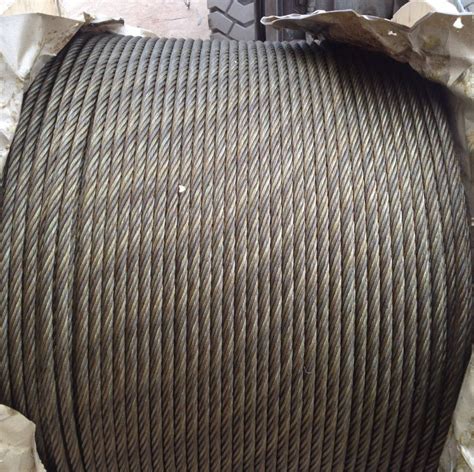 Ungalvanized Steel Core Wire Rope X Fi Iwrc Mpa Compacted Strand