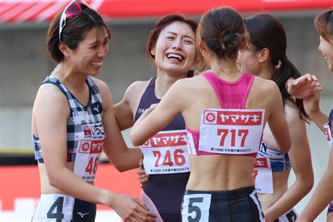 【第108回日本選手権】女子100mh 準決勝1組：福部真子が大会新記録を更新、パリ2024オリンピック参加標準記録も突破：第108回 日本