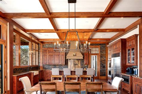 Casa Lago Custom Home Rustic Kitchen By Alair Homes Clemson Houzz