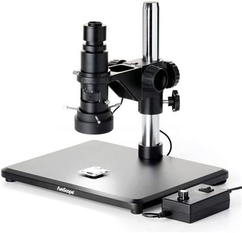 Amscope Microscopio De Inspección Monocular De Zoom 07x 5x Con Cámara