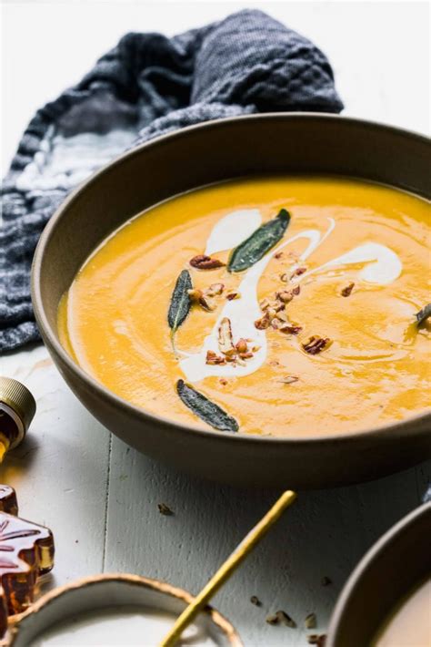 Butternut Squash Bisque Soup Recipe Platings Pairings