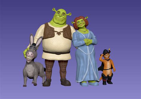 shrek fiona  donkey pictures