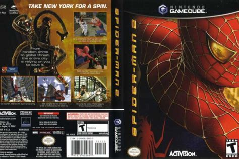 Spider Man 2 Gamecube