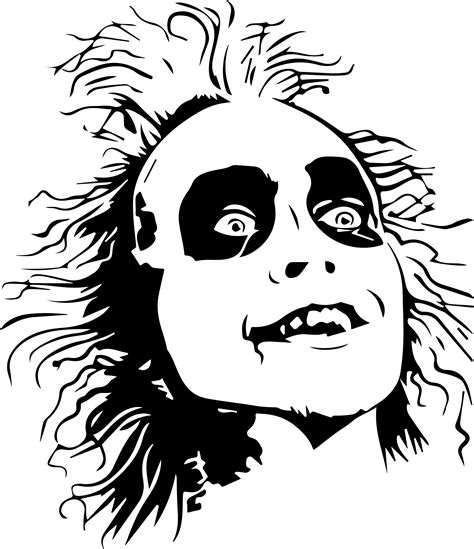 Beetlejuice Face Svg Horror Movie Svg Horror Characters Sv Inspire