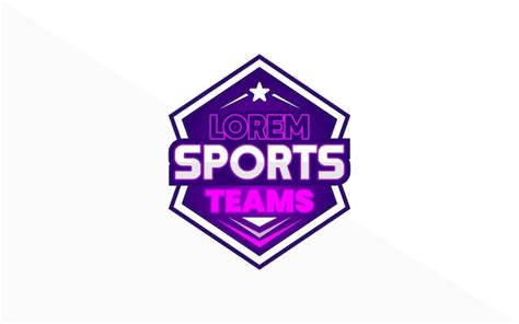 Premium Vector | Sports logo badge concept with the title 'sports teams ...