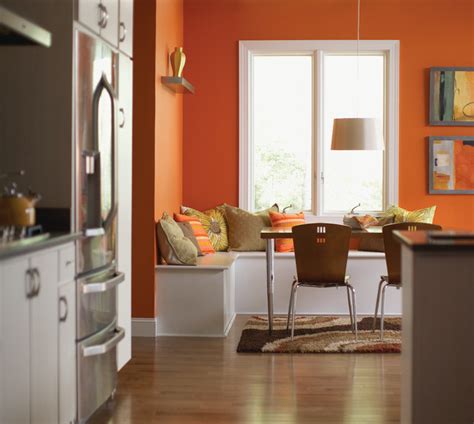 Tantalizing tangerine. Bright, vivid color paired... | Design Meet Style