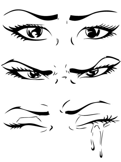 How To Draw Eyes Anime Crying / I've been drawing anime for years just ...