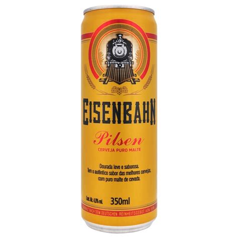 Cerveja Eisenbahn Pilsen Puro Malte Lata Ml Mega Box Atacadista