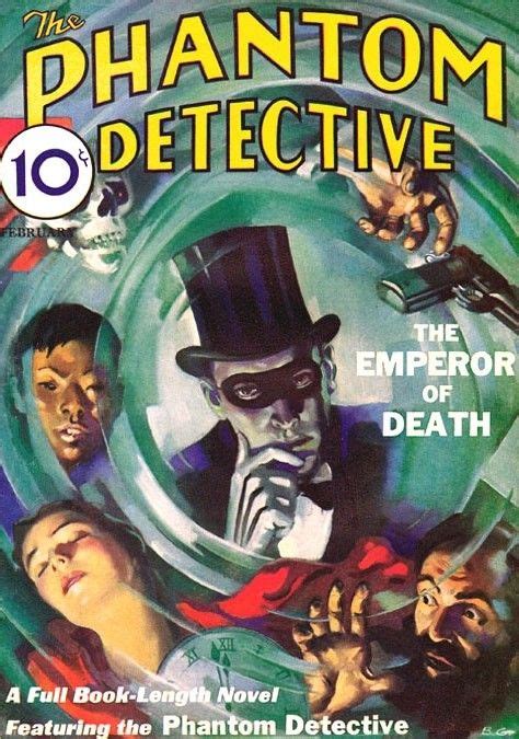 Phantom Detective Magazine Cover Art 40 Trading Cards Set Etsy Artofit