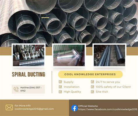 Spiral Ducting, Commercial & Industrial, Construction & Building ...