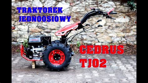 Traktorek Cedrus TJ02 vs TJ01 Przystawki Aktywne i Pasywne Obsługa