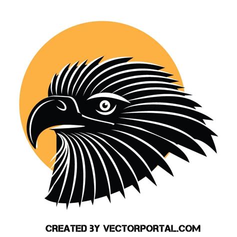 Black hawk Royalty Free Stock Vector Clip Art