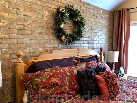 Steps To Create A Diy Faux Brick Accent Wall Kim Bader Homes With