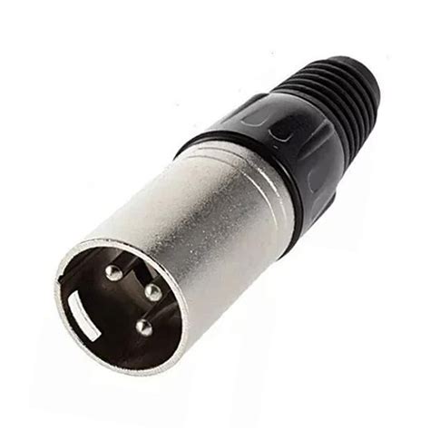 Conector XLR Macho Wireconex R2 Luz Iluminação Profissional