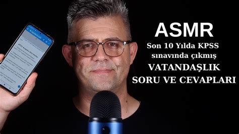 Son 10 Yilin Kpss VatandaŞlik ÇikmiŞ Soru Ve Cevaplari Asmr Youtube