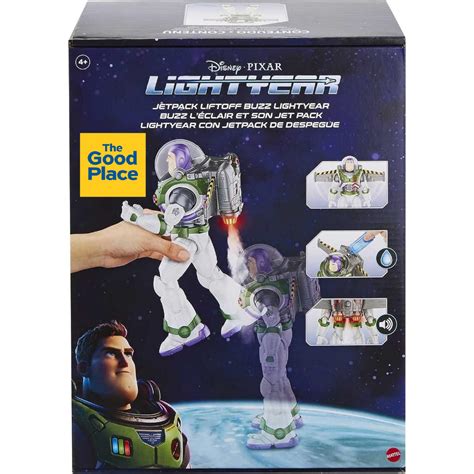 MATTEL Lightyear 12 Inch Poseable Buzz Lightyear Jetpack Liftoff Figure